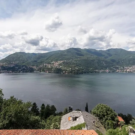 La Terrazza Sul Lago Di Como Con Garage Blevio Exterior photo