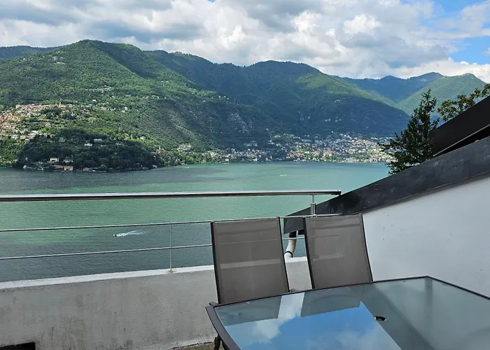 La Terrazza Sul Lago Di Como Con Garage
